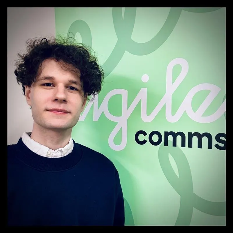 Agile Comms welcomes new Comms Engineer Finlay